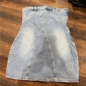 Denim Blue Women's Skirt